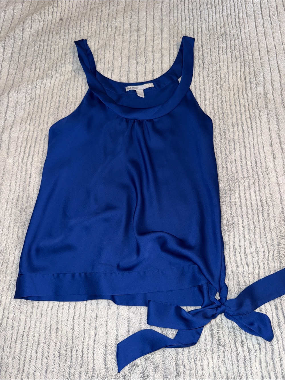 Old Navy Cobalt Blue Sleeveless Shirt